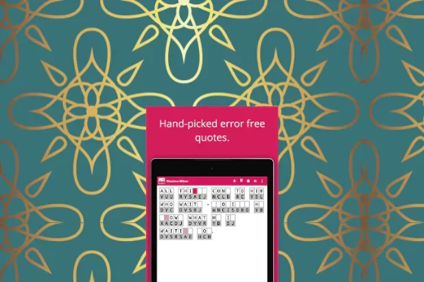 Cryptogram Quote Puzzle 3