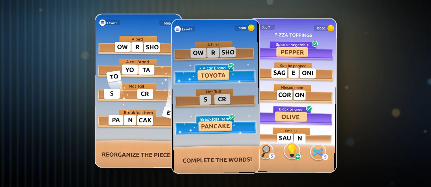 Word Jigsaw: Brain Teaser game screenshots