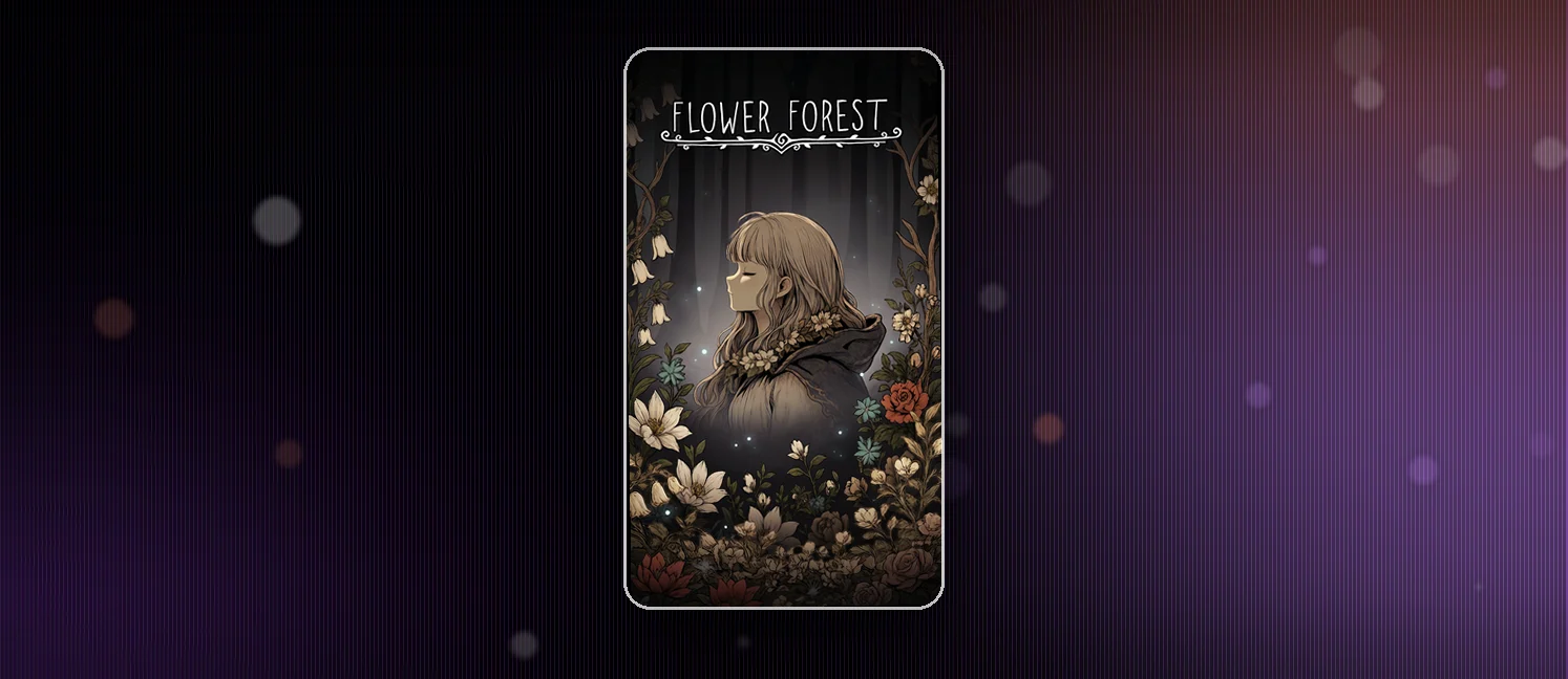 Flower Forest - Word Puzzle gameplay