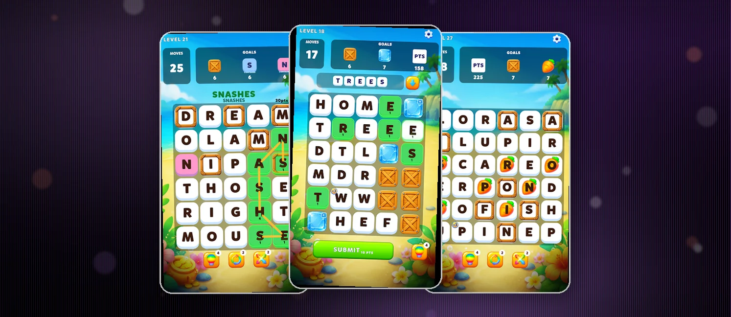 Letter Blast game screenshots
