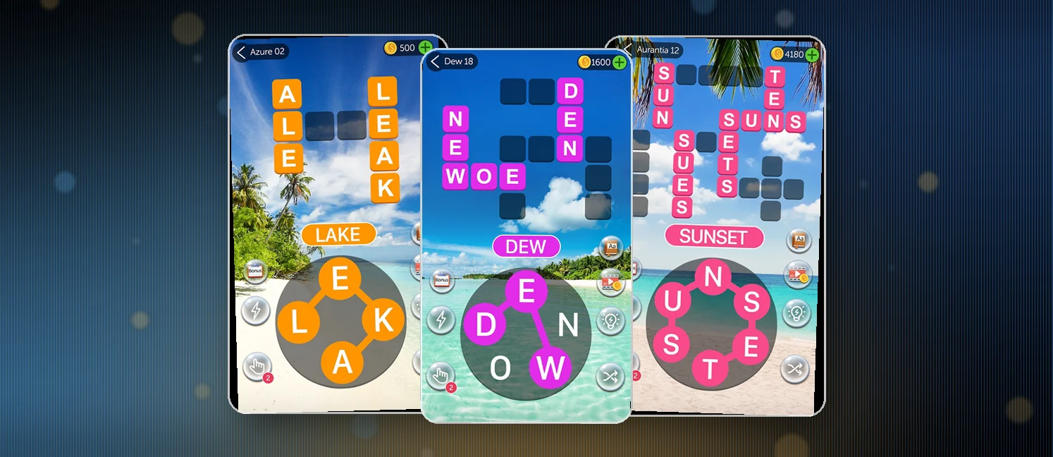 Crossword Quest game screenshots