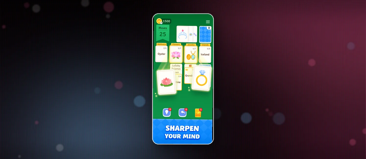 Solitaire Associations Journey gameplay