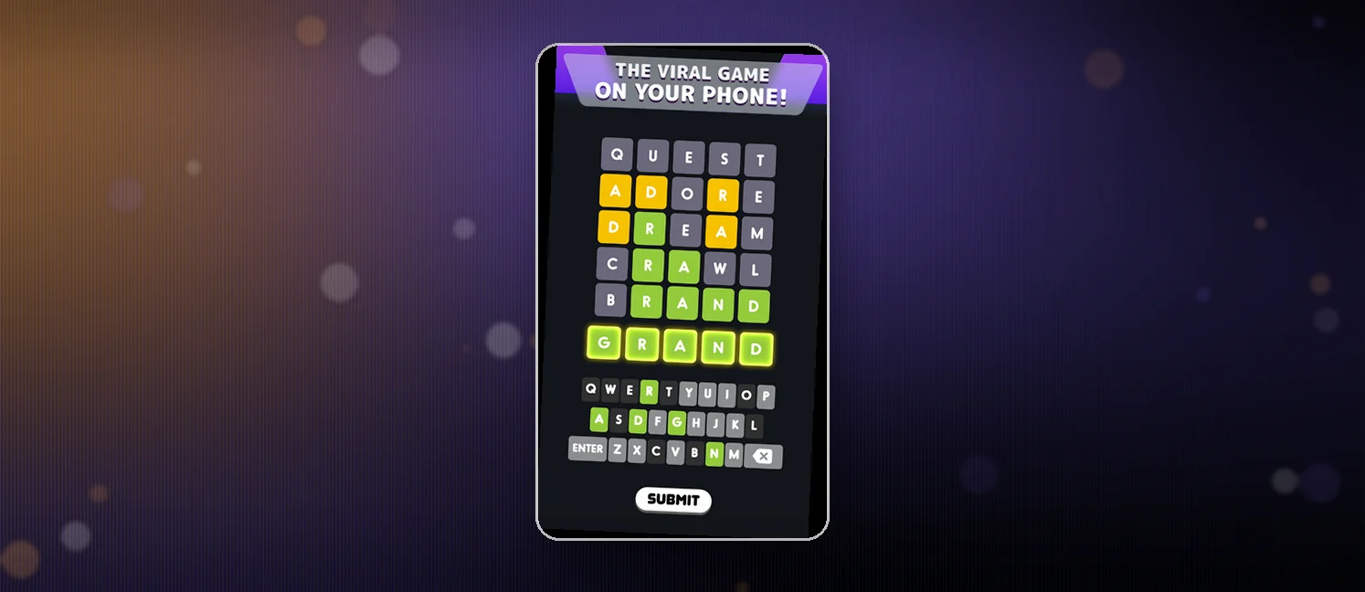 Wordle! gameplay