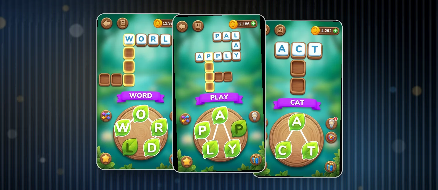 Word Leaf: Crossword Puzzle game screenshots